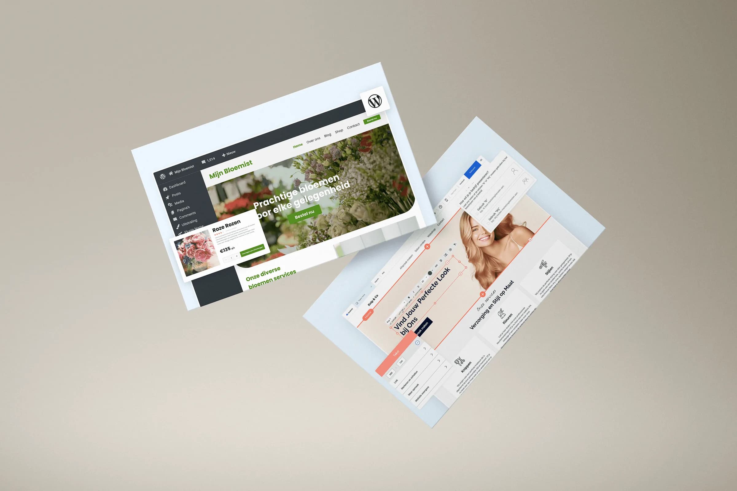 Hostnet social media campaign visuals