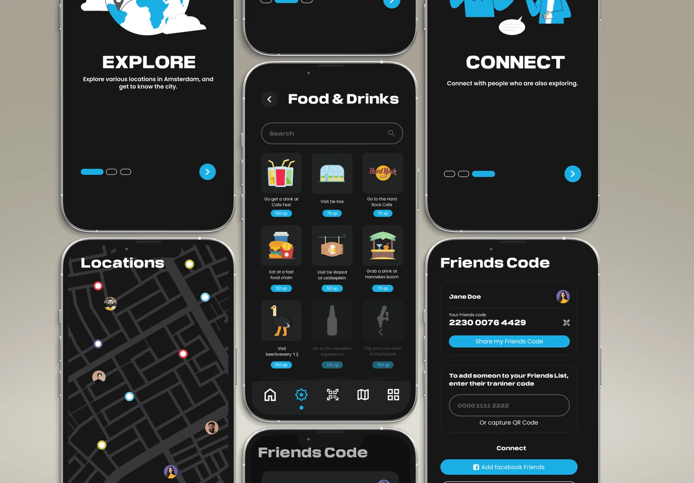 Stickr overview screen